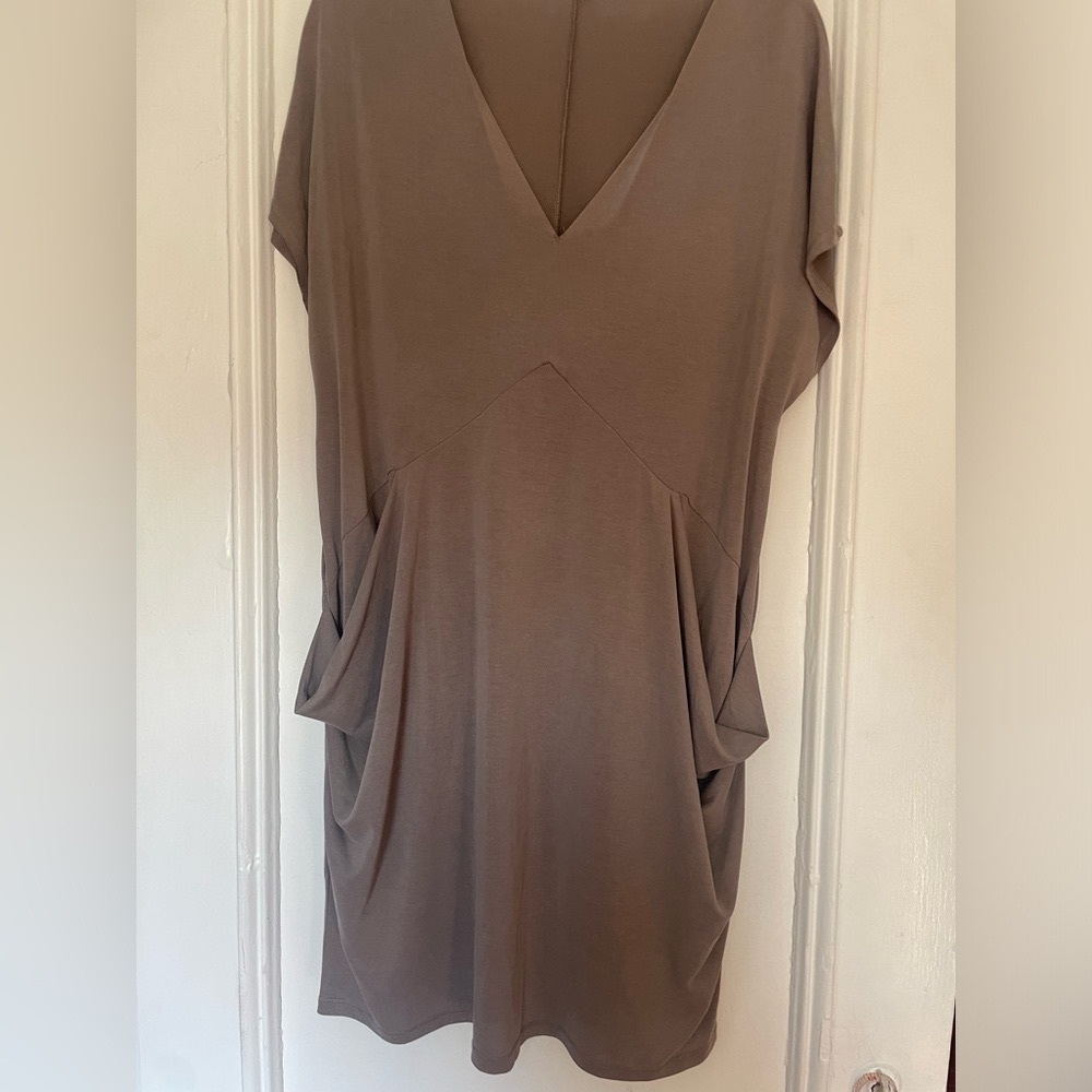 Rachel by Rachel Roy taupe dress